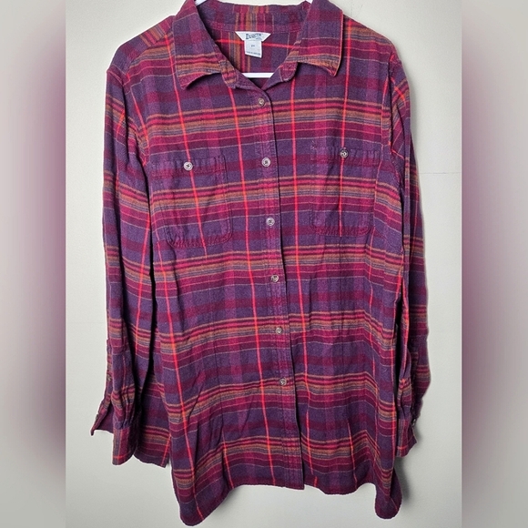 Men's Duluth Trading Co Plaid Button Down Long Sleeve, Size 2X - Picture 1 of 2
